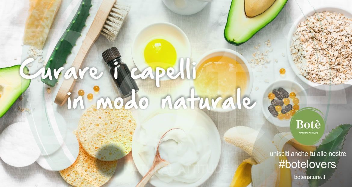 Prendersi cura dei capelli con prodotti naturali