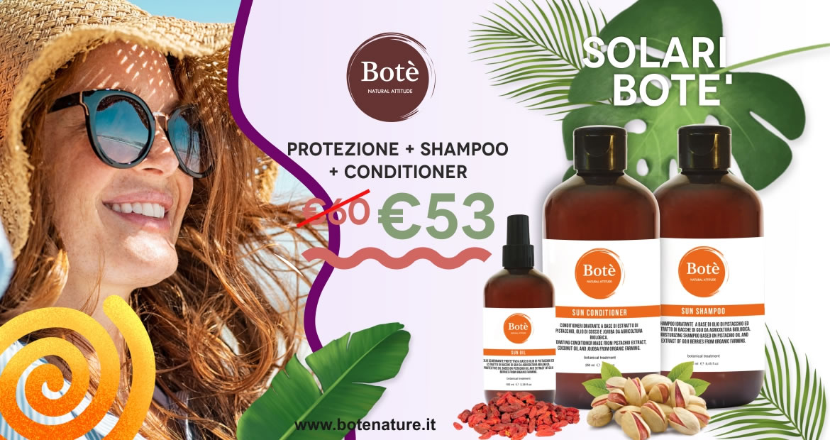 Visualizza la promozione Proteggi i tuoi capelli da sole e salsedine